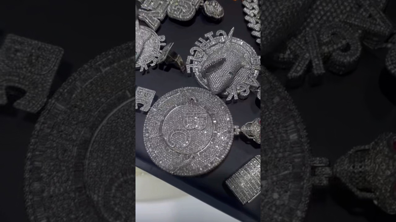 Money man shows off his entire jewelry collection after being cleaned