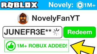 *MAY* SECRET FREE ROBUX PROMOCODE MAY 2024 (ROBLOX PROMOCODES MAY) by Novely Roblox 4,891 views 3 days ago 7 minutes, 37 seconds