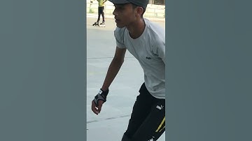 Wait for end😱 | learning powerstop | ‎   #newvideo#InlineSkate#shorts#youtubeshorts#viral#shortvideo