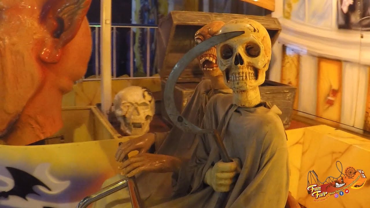 Gutris TRENO FANTASMA Ghost Train Carnival Ride 🇮🇹