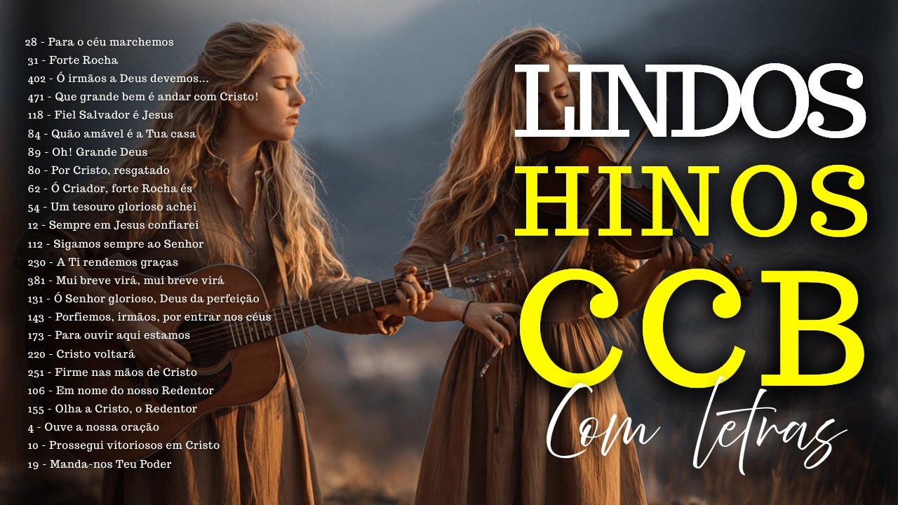 CCB COM LETRAS : Hinos que Edificam a Alma (Mocidade e Irmandade)🙏🎶 #hinosccb #ccbhinos