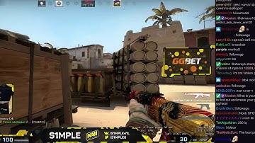 s1mple trigger discipline control 1v2 clutch