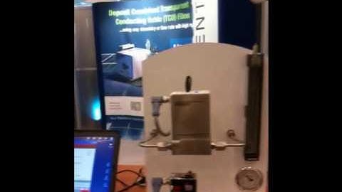 Brooks Instrument Ping Pong Demo at Intersolar North America