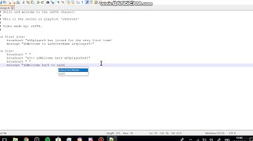 skServer | Making Join Messages | skPTR.