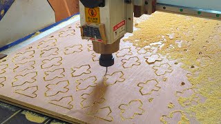 Amazing CNC Machine Cutting Skills In Bangladesh Wood Design Market | #woodworkingskilltv