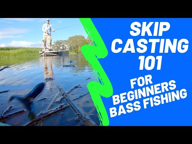 SKIP CASTING 101 for Beginners TOPWATER BASS FROGS