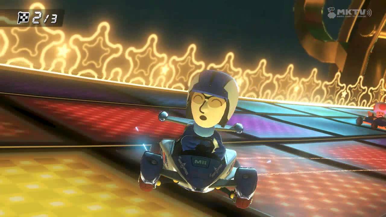 Wii U - Mario Kart 8 - (N64) Rainbow Road