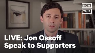 Jon Ossoff Delivers Remarks On Election Night Results | LIVE | NowThis