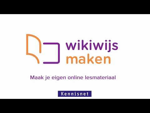 Wikiwijs Maken introductie