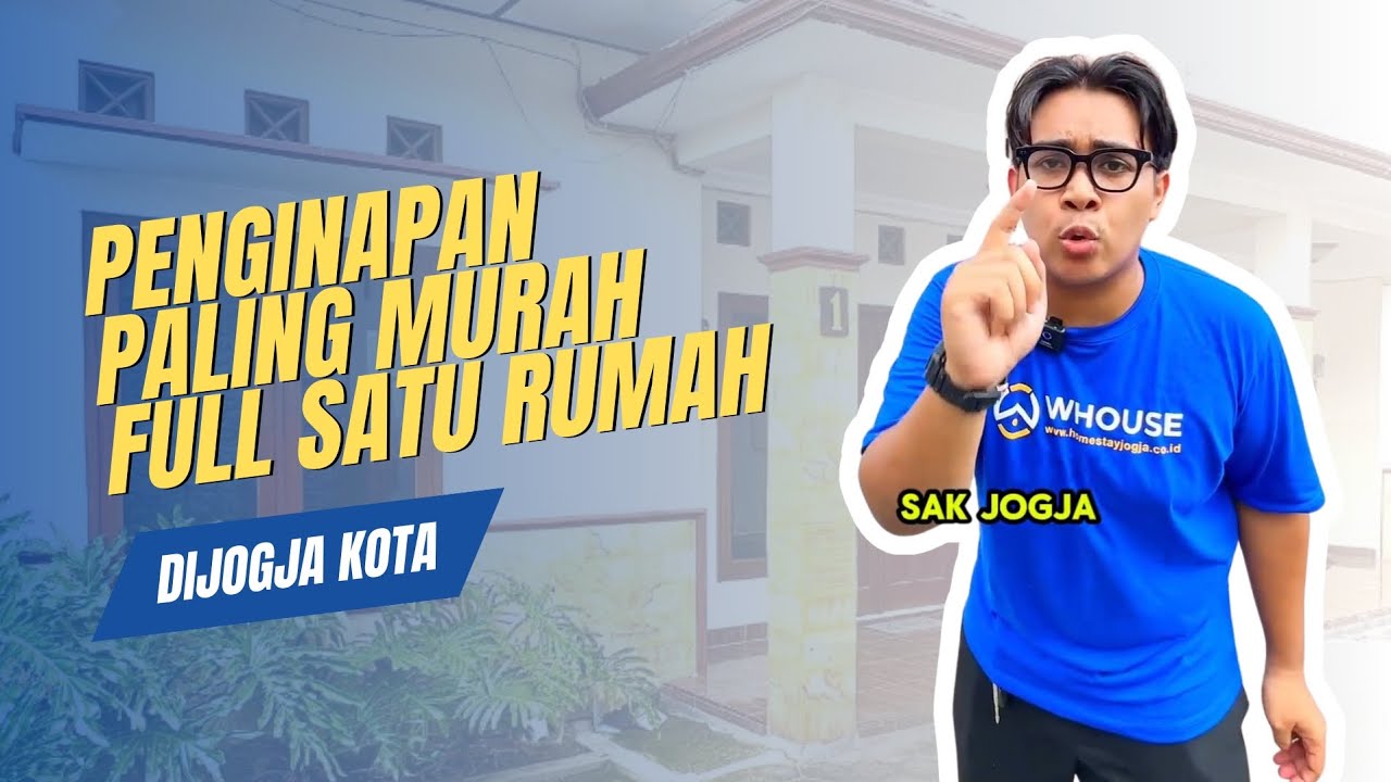 Penginapan Homestay Paling Murah SeJogjakarta Full Satu Rumah || WHouse Fresia Penginapan Homestay Paling Murah SeJogjakarta Full Satu Rumah || WHouse Fresia