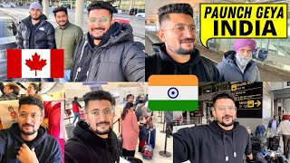 Canada to India | Airport Vlog | Toronto to Delhi Flight Air India