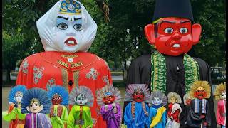 ONDEL ONDEL MUKA BADUT JOGET - LAGU JANGAN TAKUT SAMA ONDEL ONDEL - PARADE ONDEL ONDEL BETAWI