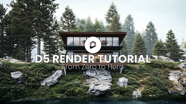 D5 RENDER TUTORIAL HILL HOUSE | MasterClass Render & Photorealistic Visualization