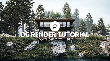 D5 RENDER TUTORIAL HILL HOUSE | MasterClass Render & Photorealistic Visualization