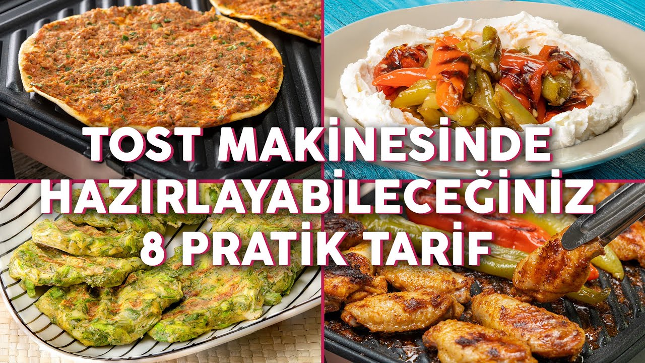 Tost Makinesinde Hazırlayabileceğiniz 8 Pratik Yemek Tarifi (Seç, Beğen!) - Yemek Tarifleri