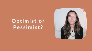 Pessimist or Optimist? Spot the Difference