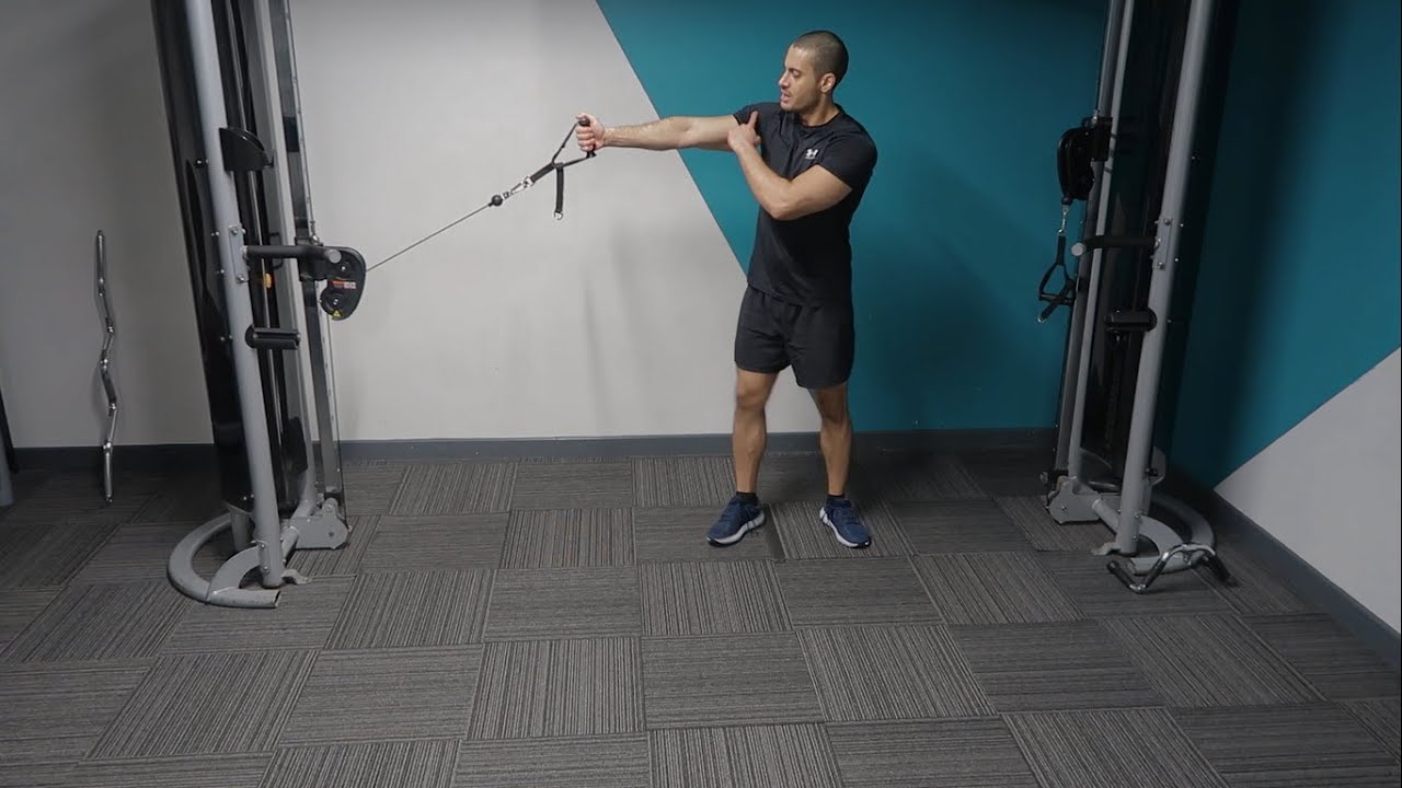 how should you do chest fly with cables? - YouTube
