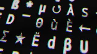 Digital Code Typing Animation | 4K UHD Numbers Background VJ Loop ✨