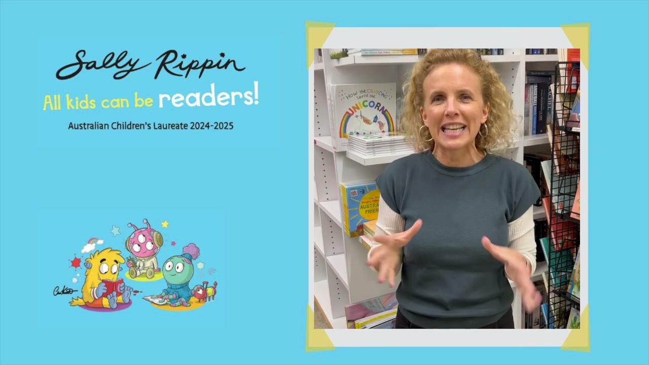 What's happening in May – an update from your Australian Children's Laureate Sally Rippin.