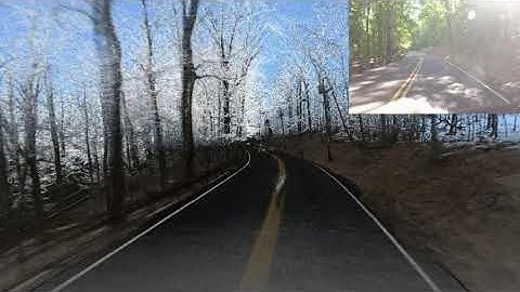 PX-80 Mobile LIDAR - Road Scan