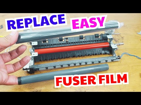 HP LaserJet P2035 Fuser Film Replacement  Step by Step Guide for Beginners
