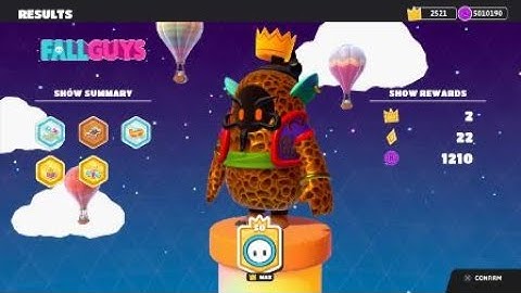 Fall Guys: Jump Showdown Timeout Double Crown With Savage Kill