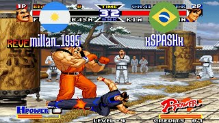 FT5 @rbffspec: millan_1995 (AR) vs xSPASHx (BR) [Real Bout Fatal Fury SP rbff Fightcade] Jun 8
