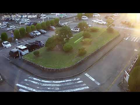 【ライブカメラ】名古屋市中川区役所駐⾞場