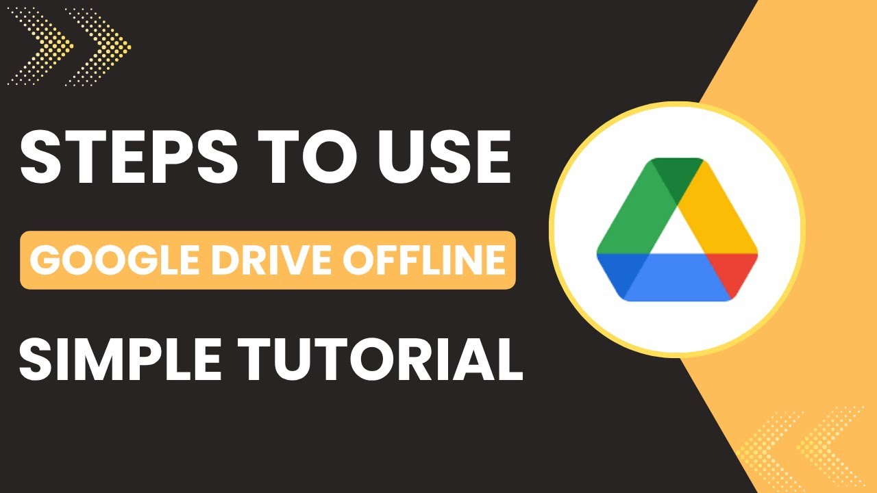 How To Use Google Drive Offline - YouTube