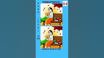 Spot The Difference | Only Genius can find all 3 [Find The Difference] #quiz #puzzle