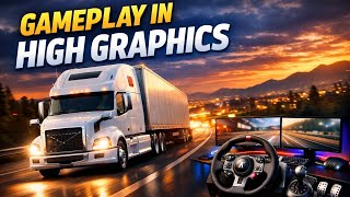Driving Truck With Ultra High Graphics ETS 2