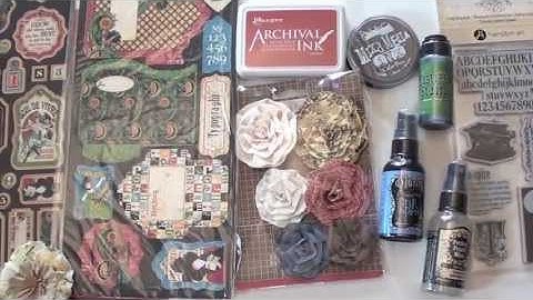 NEW Graphic45 Typography collection