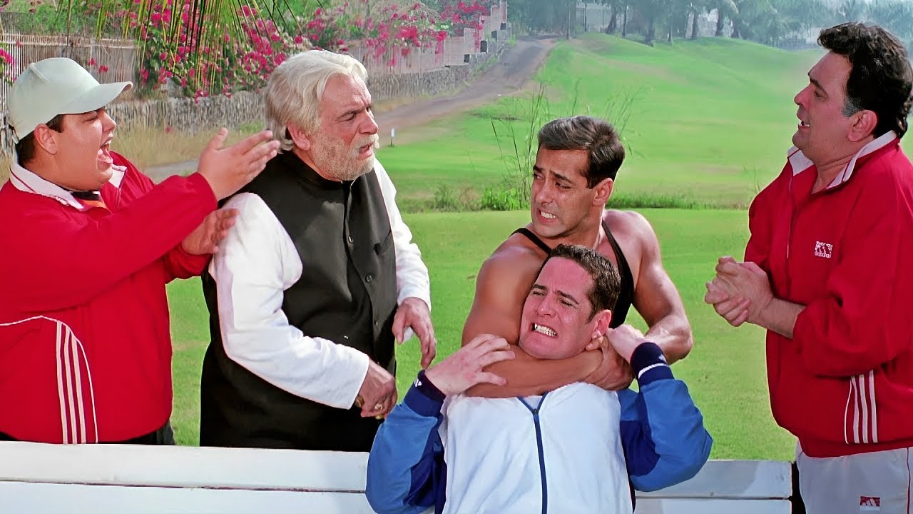 बाप ने दी बेटे की सुपारी, पर खुद पिट गया बाप ही 😜 Kader Khan - Salman Khan - Rishi Kapoor Comedy