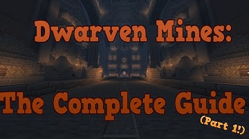 The Complete Guide to the Dwarven Mines ¦ Part 1 (Hypixel Skyblock)