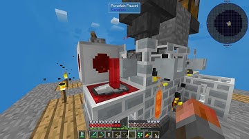 SkyFactory 4 E06 - Wireless Items, Power and Fluids with Cyclic!