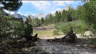 Hiking to Ruby Lake and Mono Pass in John Muir Wilderness