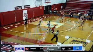 Aleea Crites Rio Vs Cincinnati-Clermont. Aleeas 3 Pt Play On 010421