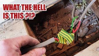 Worst electrics I’ve seen yet ?! (1920’s Renovation Part 31)