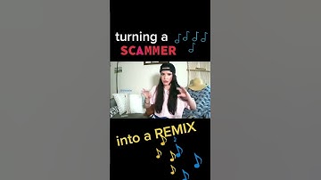 turning a scammers voice into a SONG #IRLROSIE #remix #rap #fyp #fypシ #foryou
