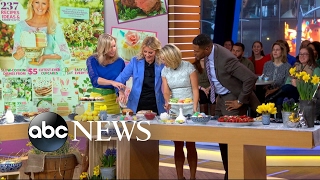 Sandra Lee demonstrates delicious Easter recipes live on 'GMA' screenshot 1