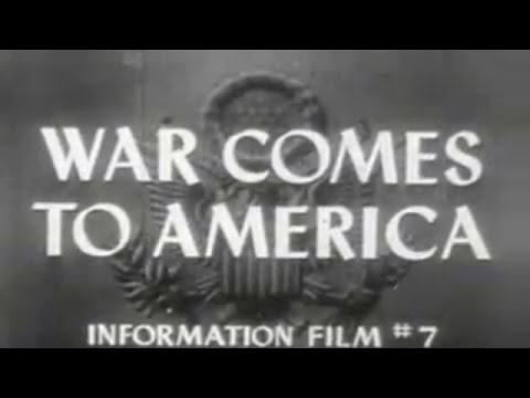 WAR COMES TO AMERICA
