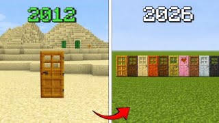 Minecraft sounds then vs now 2012 -2026