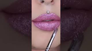 pink lips art ???  lipstick makeup fashion ytshorts