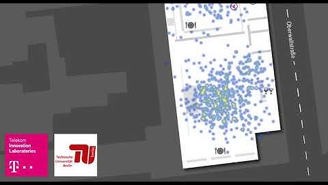 T-Labs 10th Anniversary Indoor Analytics Heatmap Demo Video