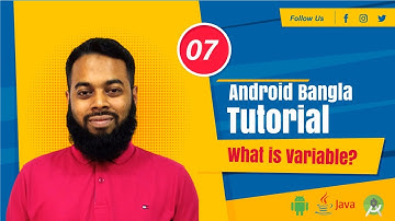 What is Variable | Android Bangla Tutorial  | Code With Golam Kibrea -