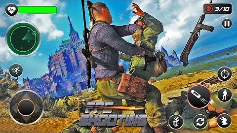 FPS Commando Gun Shooting Game (Android, iOS) Android Gameplay