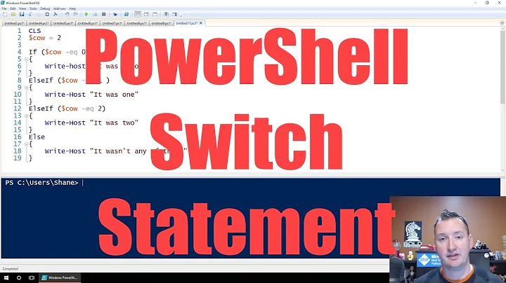 Use the PowerShell Switch statement to replace Ifs