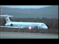 Watch the last landing at Oslo Fornebu Airport - Oct 7, 1998