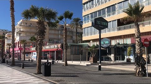 Benidorm Levante on a Windy day! December 2020