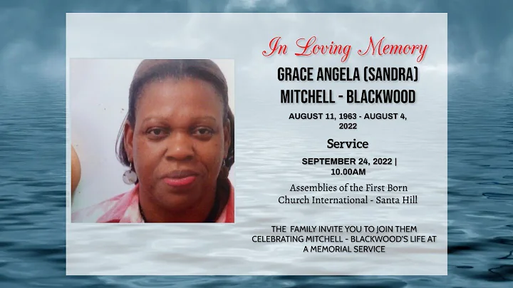 FUNERAL SERVICE FOR THE LIFE OF GRACE ANGELA ( SAN...